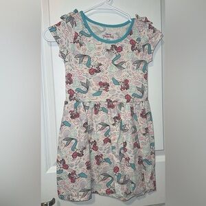 Disney princess Ariel Mermaid size 7 Dress